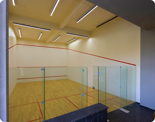 Squash Court play